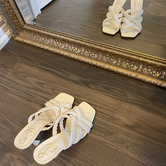 Sam Edelman white heels - Picture 3 of 3